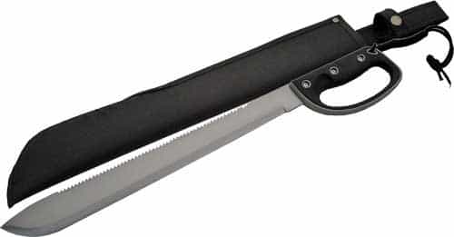 Szco Rite Edge 19\" Rubber Grip Machete 24.75\" Overall Length