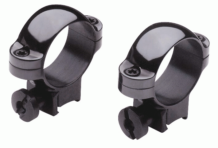 Burris Rings 3\/8\" Dovetail 1\" Medium Steel Matte