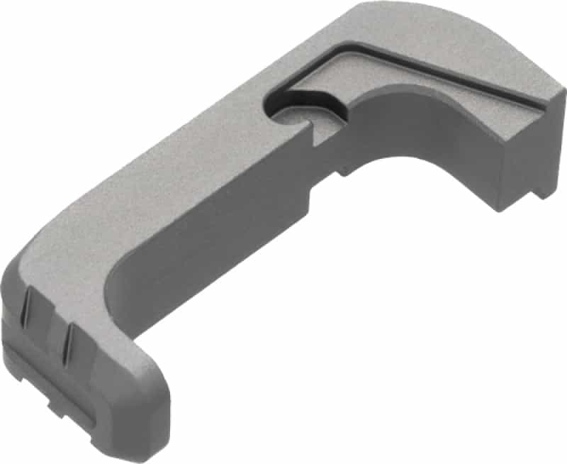 Tyrant Cnc For Glock Gen 4&5 Extended Mag Release Grey