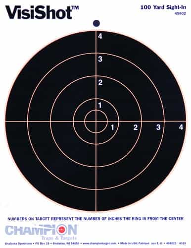 Champion Visishot Circle 8\" Target 10-Pk