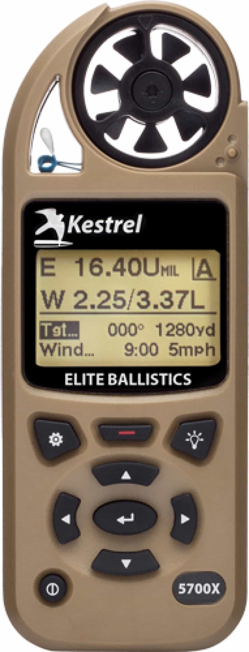 Kestrel 5700X Wez W\/ Applied Ballistics Tan