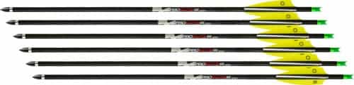 Tenpoint Xbow Arrow Pro Elite 400 20\" Carbon Alpha Nock 6Pk