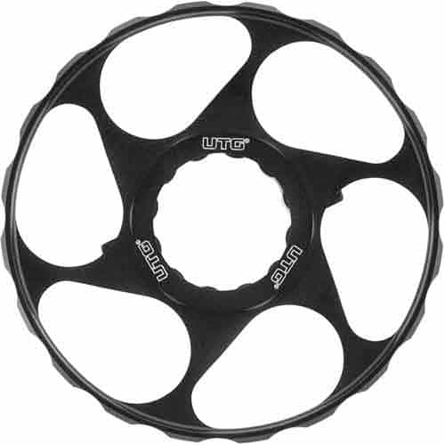 Utg Side Prallax Wheel Add-On For Bugbuster Scopes Black