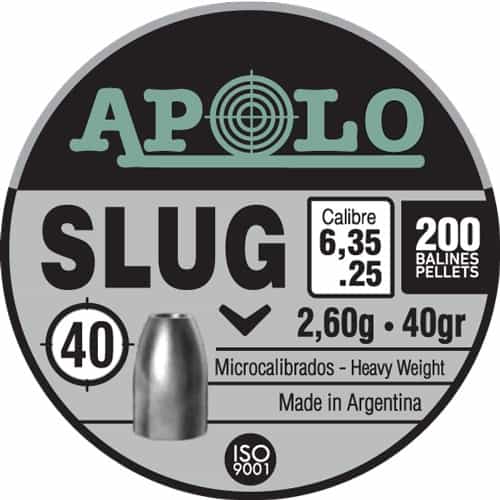 Hatsan Apolo 25 Slug 40 Grain 200 Pack